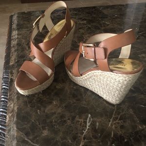 Michael Kors leather shoes size 10